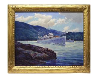 USS Potomac Rounding West Point