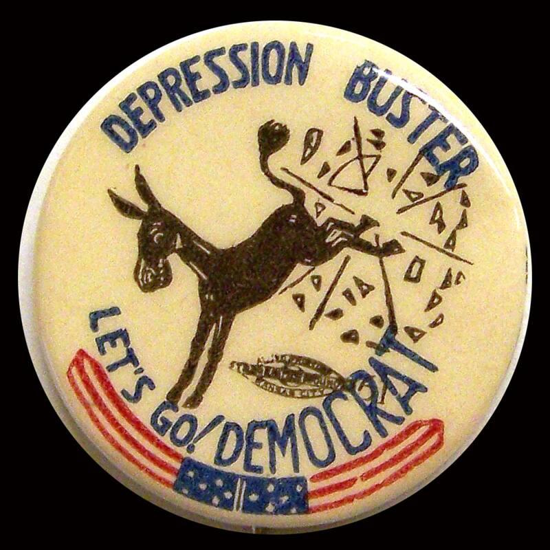 Democratic Campaign Button, 1932