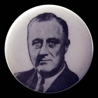 Roosevelt Campaign Button, 1932