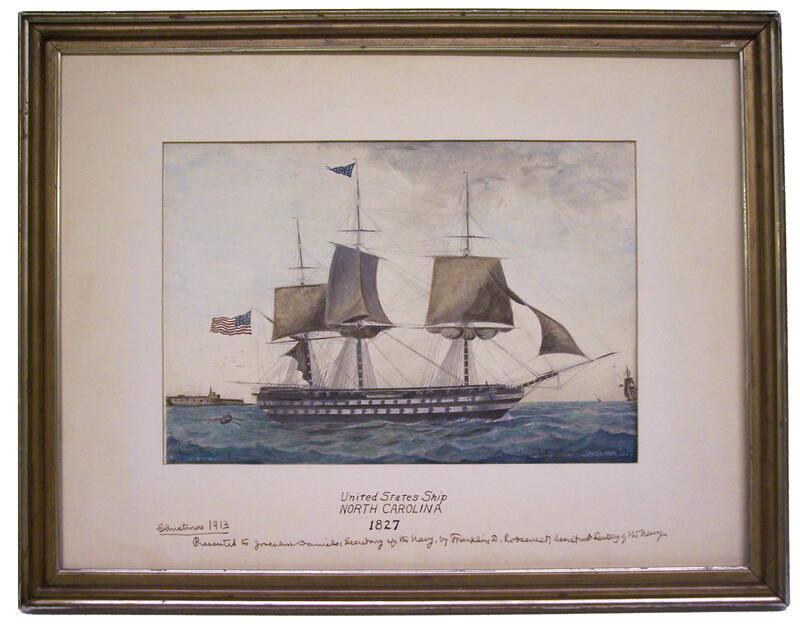 U.S.S. North Carolina, 1827