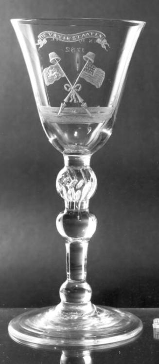 Dutch-American Commemorative Goblet
