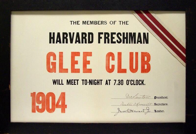 Harvard College Glee Club Poster