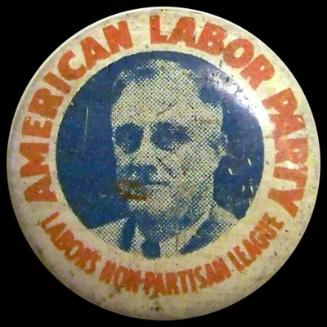 Roosevelt Campaign Button, 1932