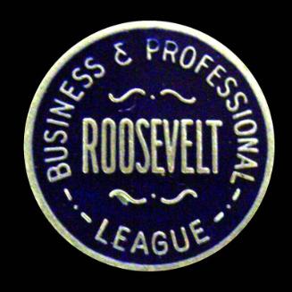 Roosevelt Campaign Button, 1932