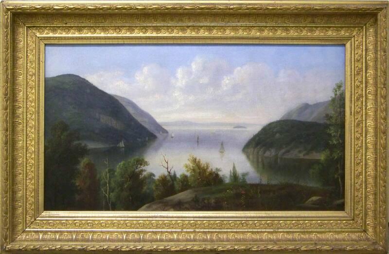 View of the Hudson Highlands Painting