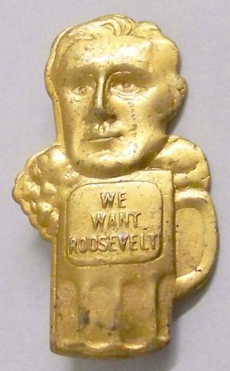 Roosevelt Campaign Pin, 1932