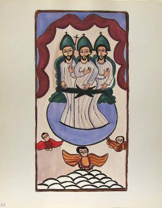 Portfolio of Spanish Colonial Design, Plate 33: The Holy Trinity