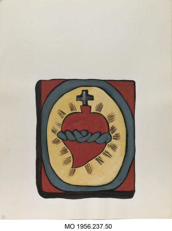 Portfolio of Spanish Colonial Design, Plate 50: Sacred Heart