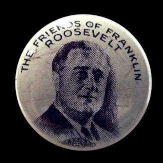 Roosevelt Campaign Button, 1932