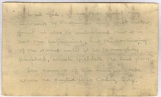 Prayer Composed by Sir Francis Drake