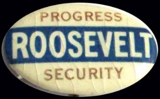 Roosevet Campaign Button, 1932