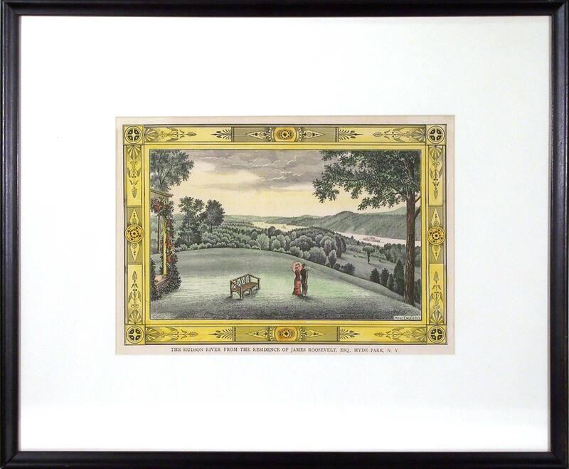 The Hudson River from the Residence of James Roosevelt, Esq., Hyde Park, N.Y.