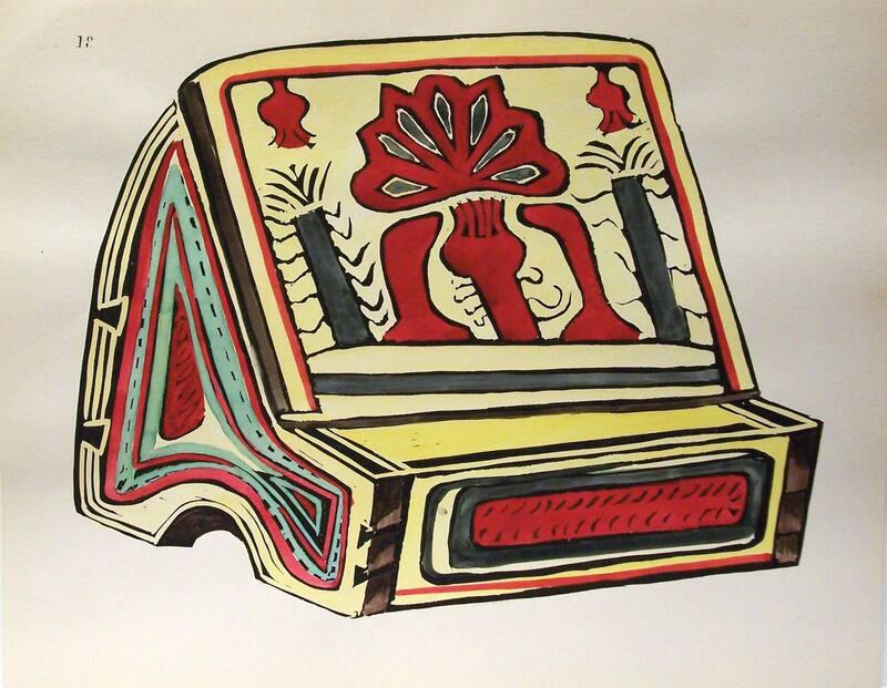Portfolio of Spanish Colonial Design, Plate 18: Reading Stand, Llano