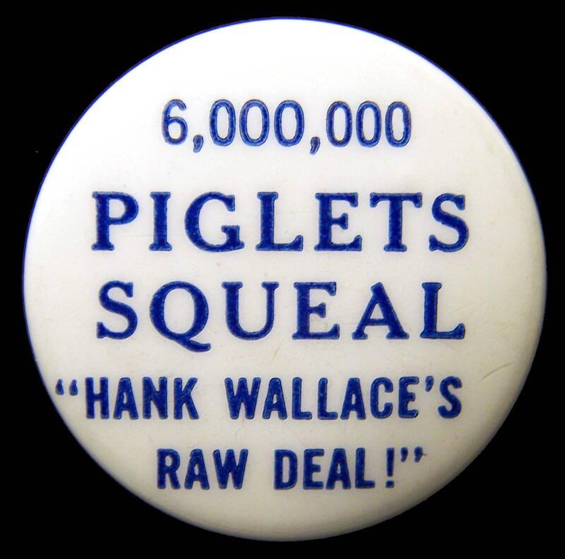 Anti-Roosevelt Campaign Button, 1936