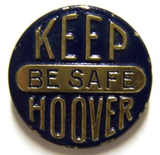 Hoover Campaign Button, 1932