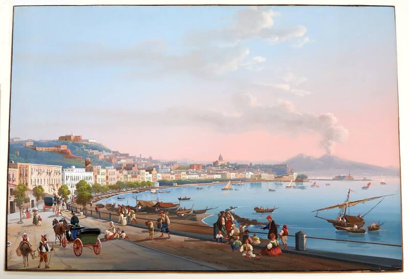 Mt. Vesuvius and Naples