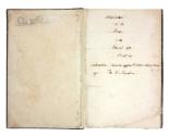 Handwritten title page: Sketches of the - War - with Views of Ports in Columbia, Mexico, upper …
