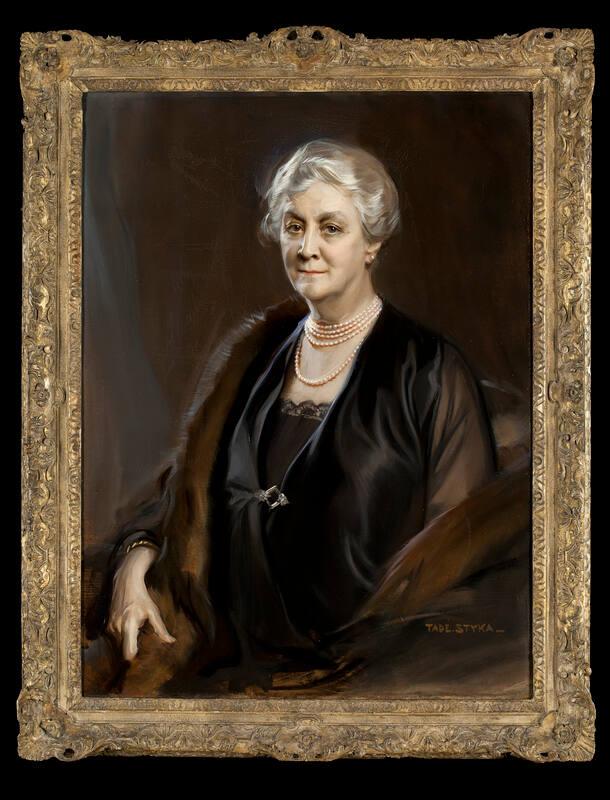 Portrait Painting of Sara Delano Roosevelt