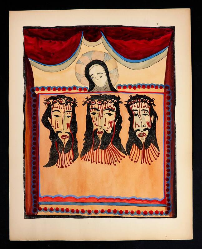 Portfolio of Spanish Colonial Design, Crucified Christ