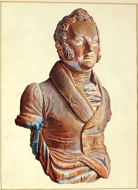 Figurehead of Commodore Perry