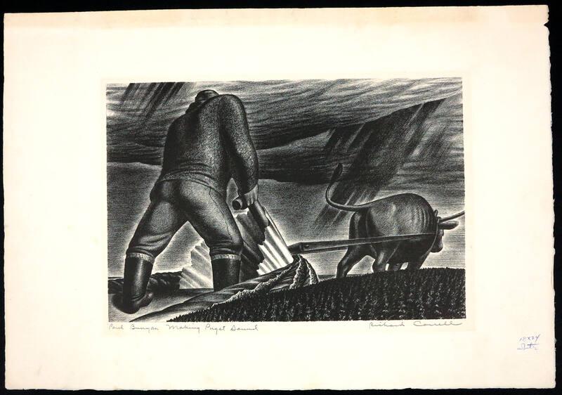 Paul Bunyan Making Puget Sound