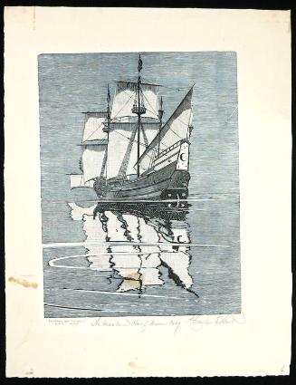The Becalmed Half Moon 1609