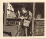 Photo caption: "Mobile Repair Shop-- Shown hard at work in this United States Marine Corps mobi…