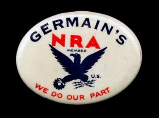 National Recovery Administration (NRA) Member Button
