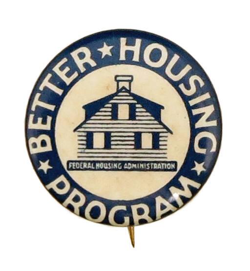 Federal Housing Administration Button