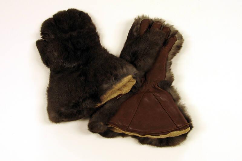 Bear Fur Gloves
