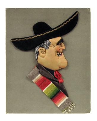 Caricature Portrait of Franklin D. Roosevelt