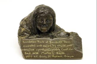 Bonneville Dam Rock Paperweight