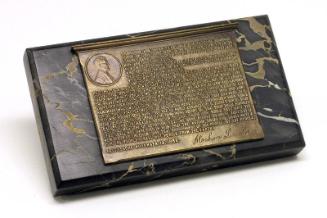 Gettysburg Address Paperweight