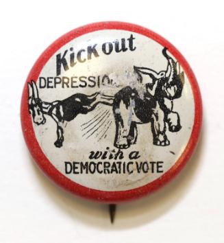 Democratic Campaign Button, 1932