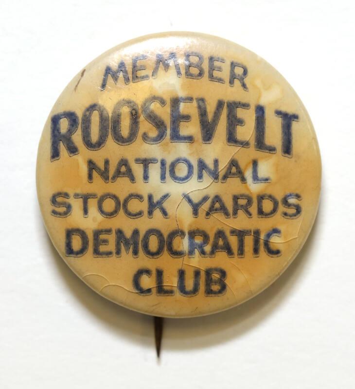 Roosevelt Campaign Button, 1932
