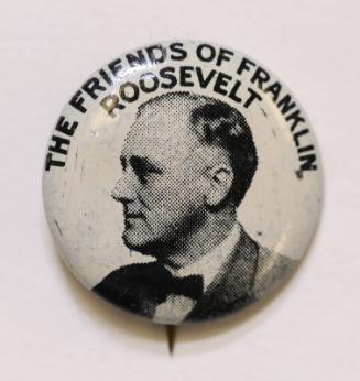 Roosevelt Campaign Button, 1932