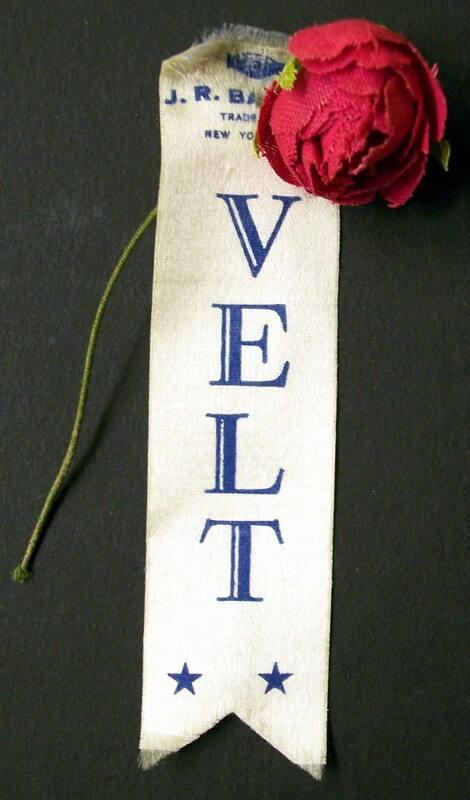 Roosevelt Campaign Ribbon, 1932