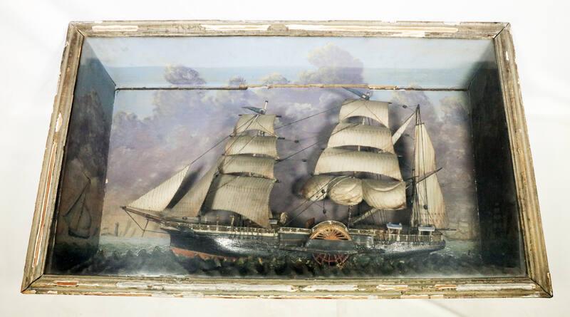 Barque Diorama