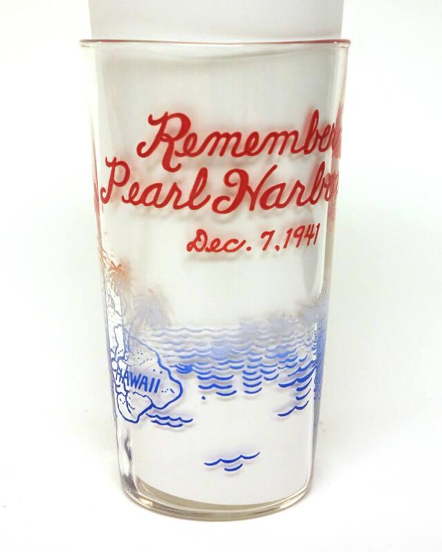 Remember Pearl Harbor Drinking Glass