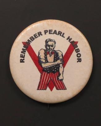 Remember Pearl Harbor Button