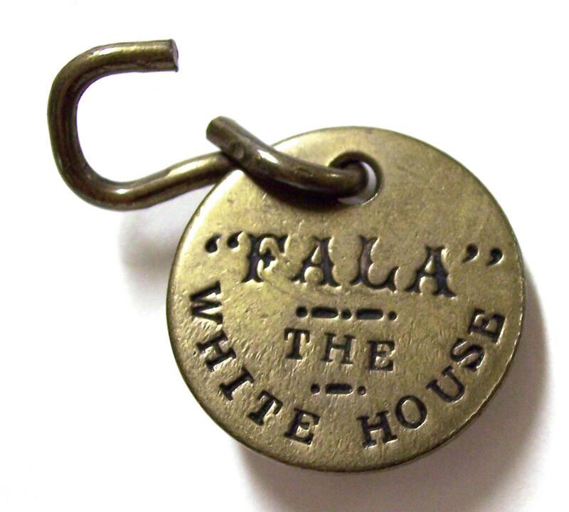 Fala's White House Dog Tag