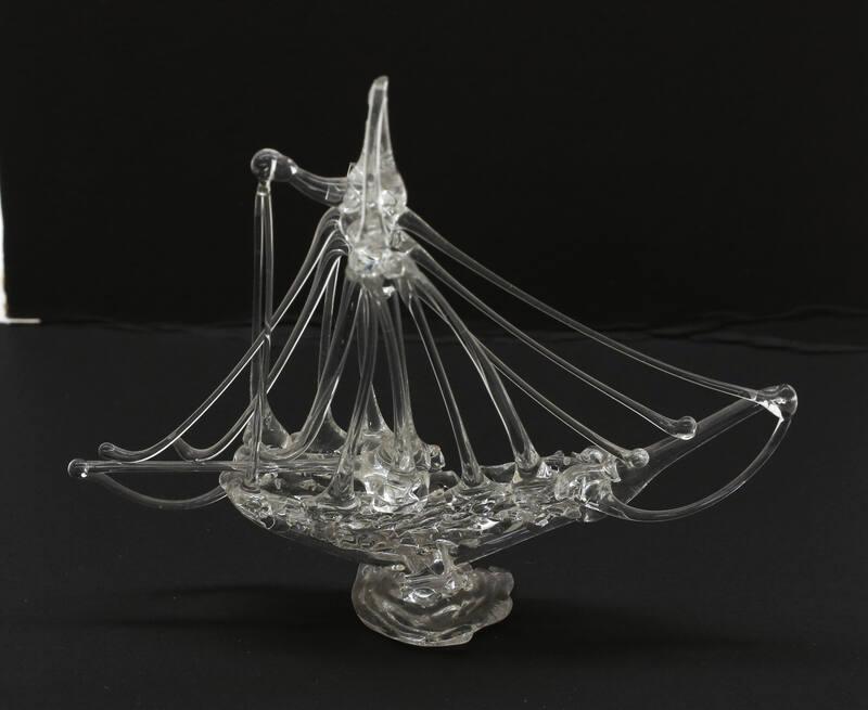Glass Sailboat