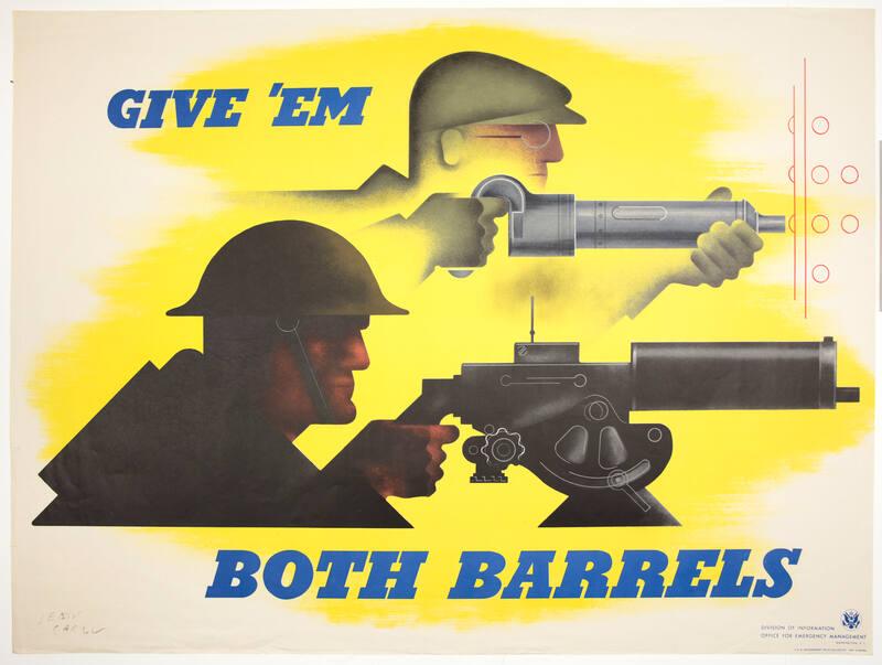 Give 'Em Both Barrels, Poster