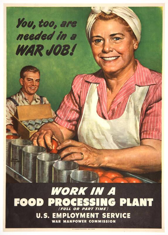 You, Too, Are Needed in a War Job!