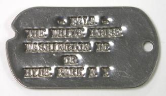 Dog Tag for Fala