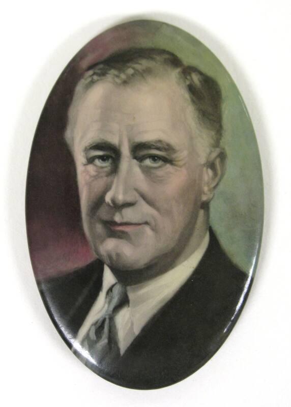Franklin Roosevelt Pocket Mirror