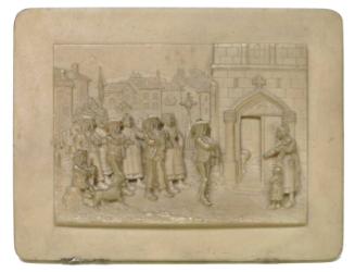 Church Scene Plaque