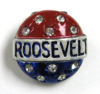 Roosevelt Campaign Button Clip, 1940