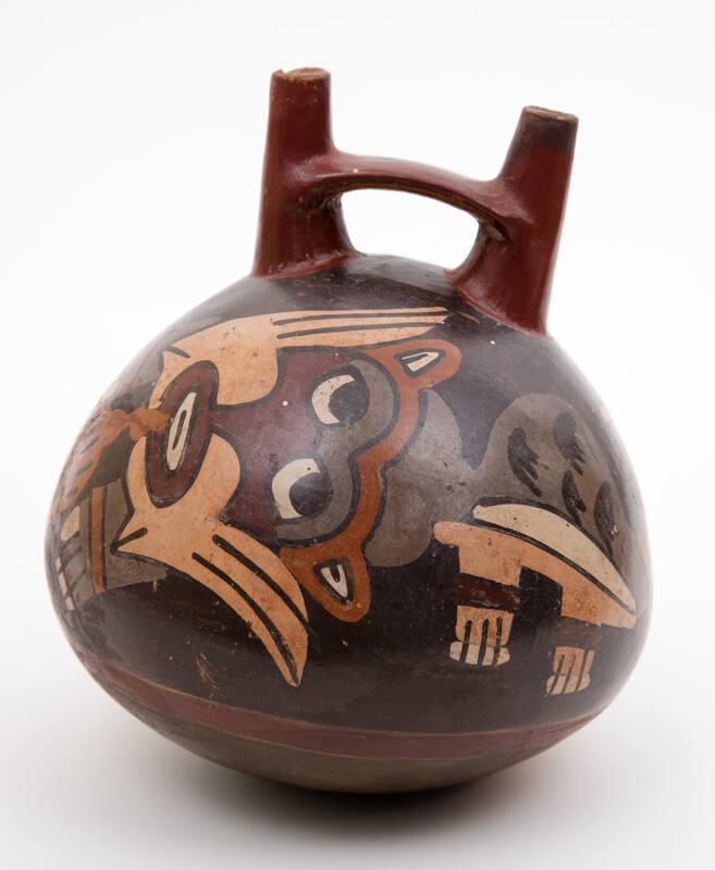 Nasca Double-Spout Bottle