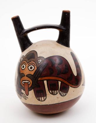 Nasca Double-Spout Bottle